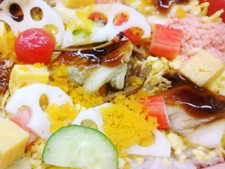 かにちらし丼